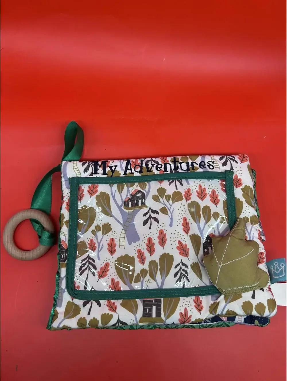 Manhattan Toy Camp Acorn Soft Photo Book – Baby Sensory Toy Album - Picture 2 of 9